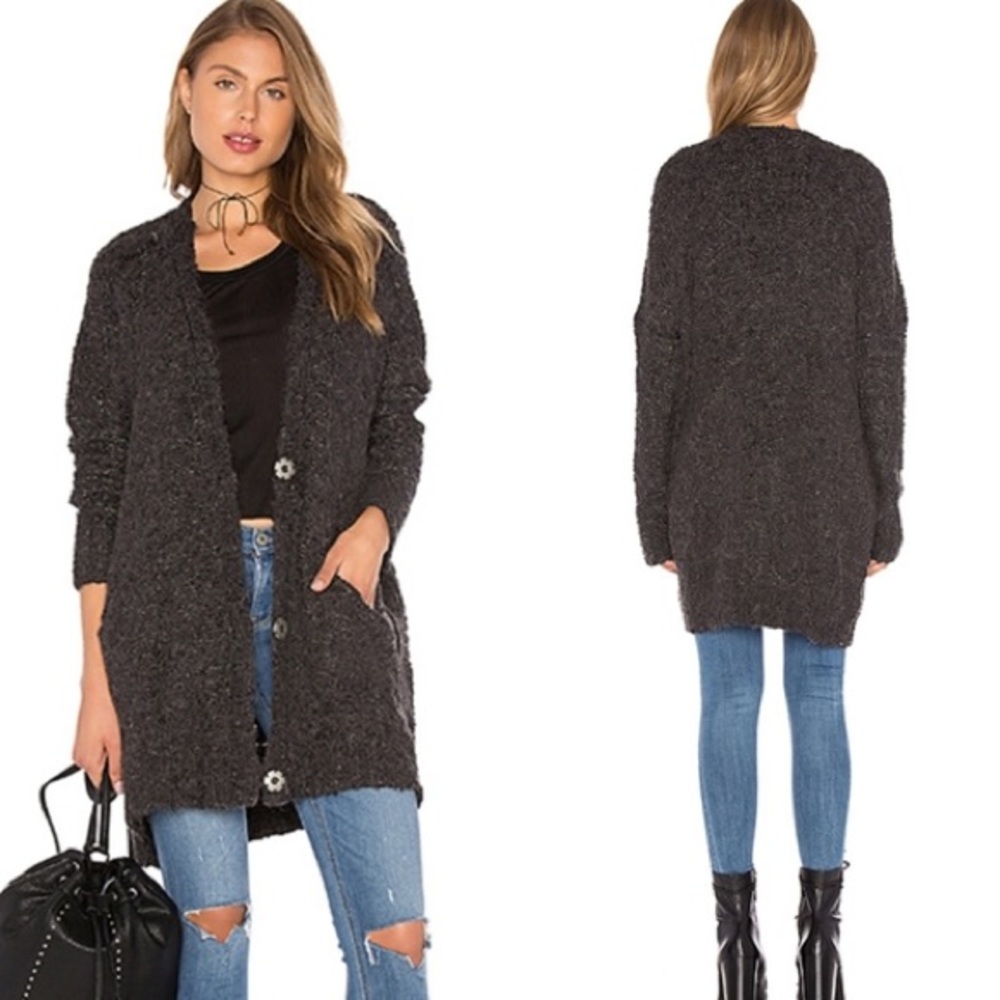 Free people boucle cardigan